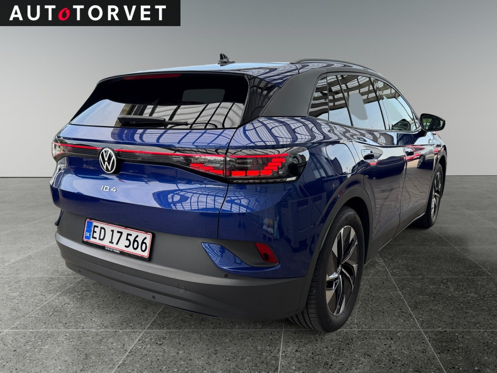 Blå VW ID.4 fra 2024