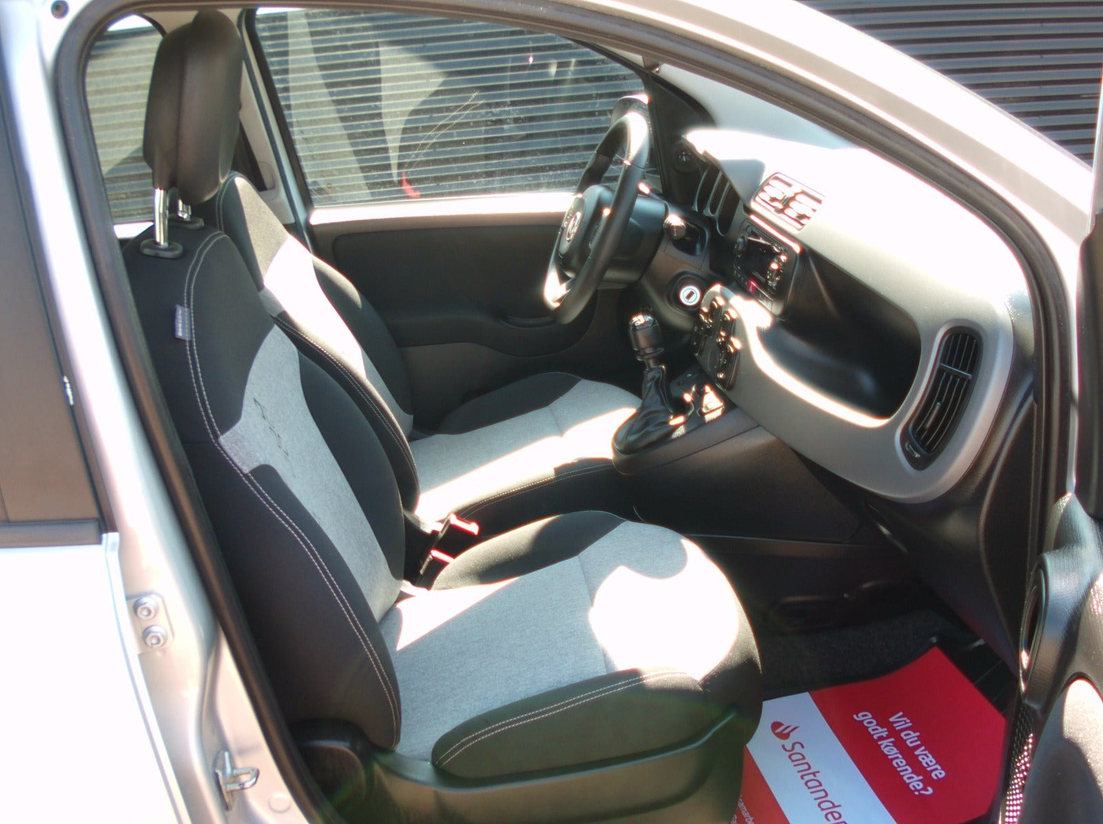 Sølv Fiat Panda fra 2019