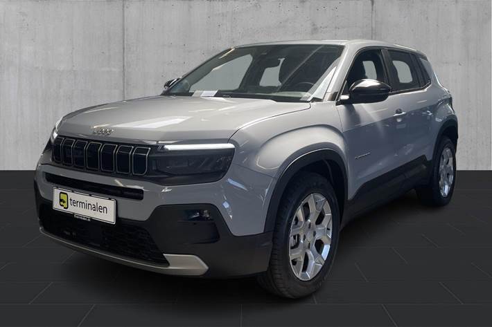 Grå Jeep Avenger fra 2025