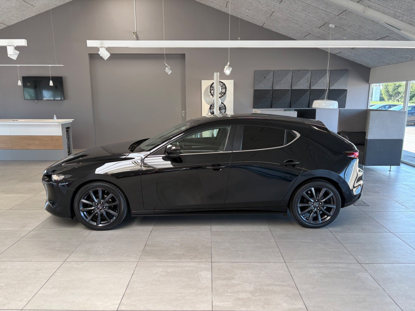 Sort Mazda 3 fra 2019