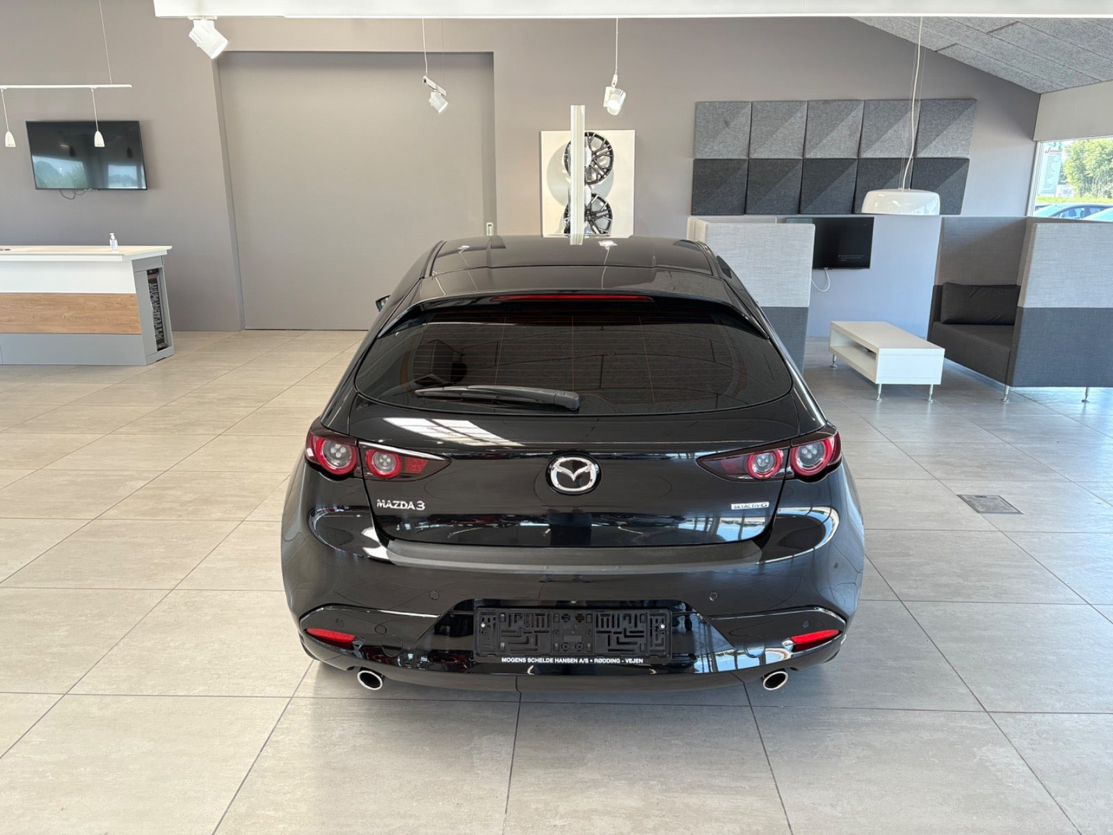 Sort Mazda 3 fra 2019