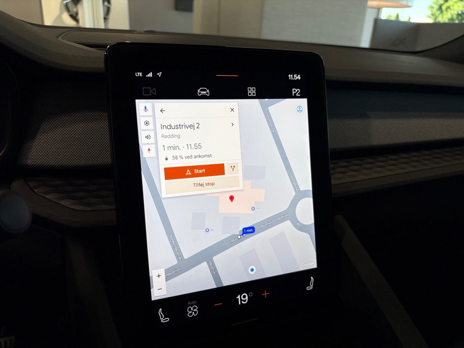 Sort Polestar 2 fra 2022