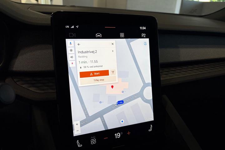 Sort Polestar 2 fra 2022