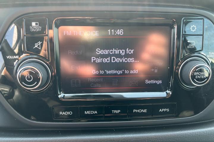 Blå Fiat Tipo fra 2017