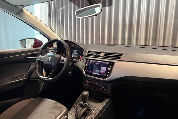 Rød Seat Ibiza fra 2018