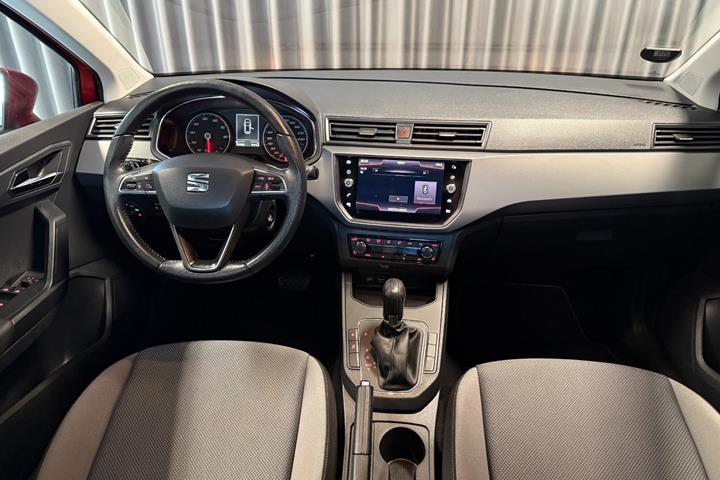 Rød Seat Ibiza fra 2018