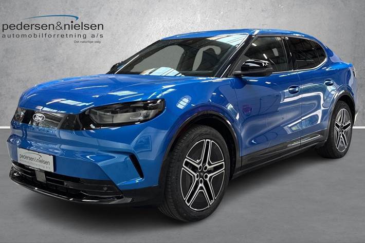 Blå Ford Capri fra 2025