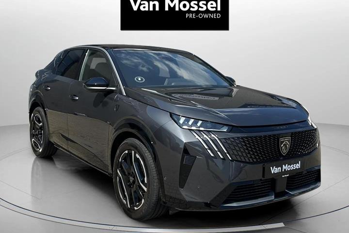 Grå Peugeot e-3008 fra 2025