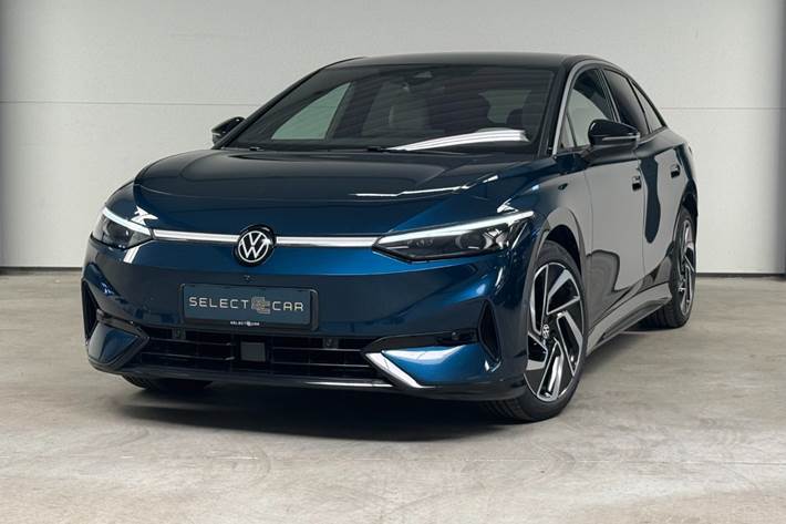 Blå VW ID.7 fra 2025