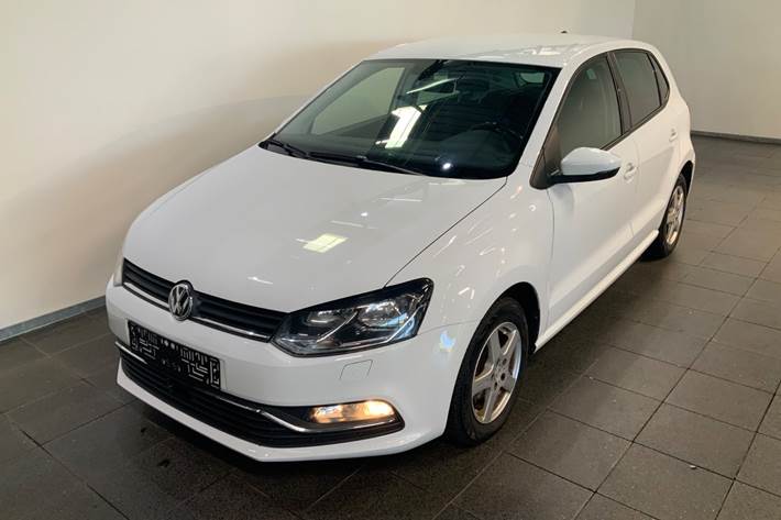 Hvid VW Polo fra 2016