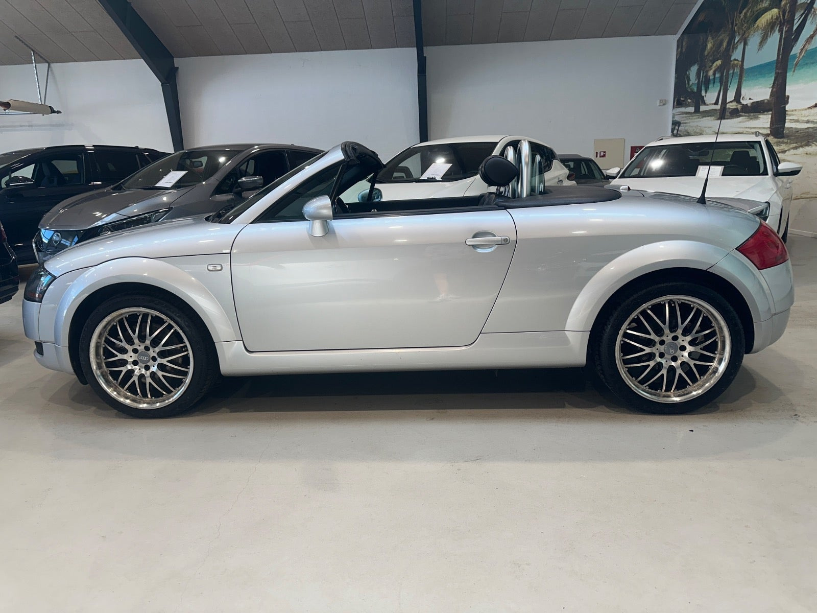 Sølv Audi TT fra 2001