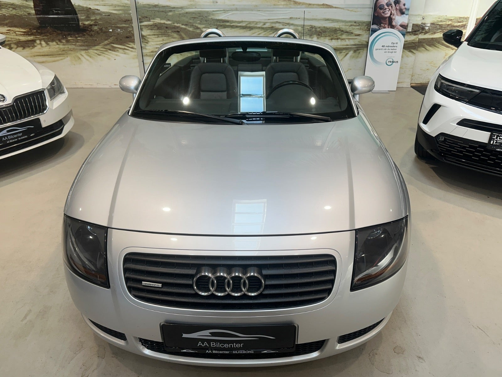 Sølv Audi TT fra 2001