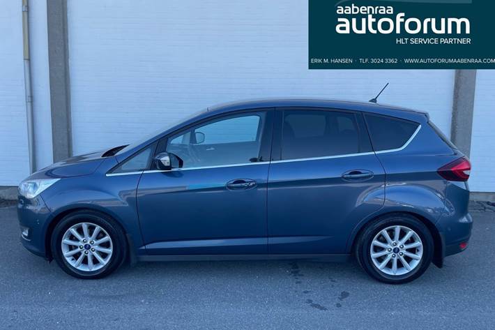 Blå Ford C-MAX fra 2019