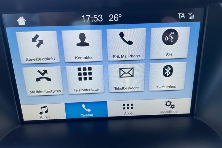 Blå Ford C-MAX fra 2019