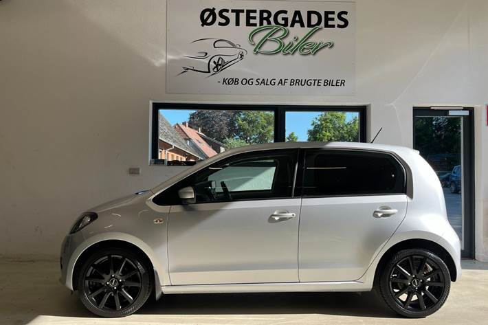 Grøn Skoda Citigo fra 2015
