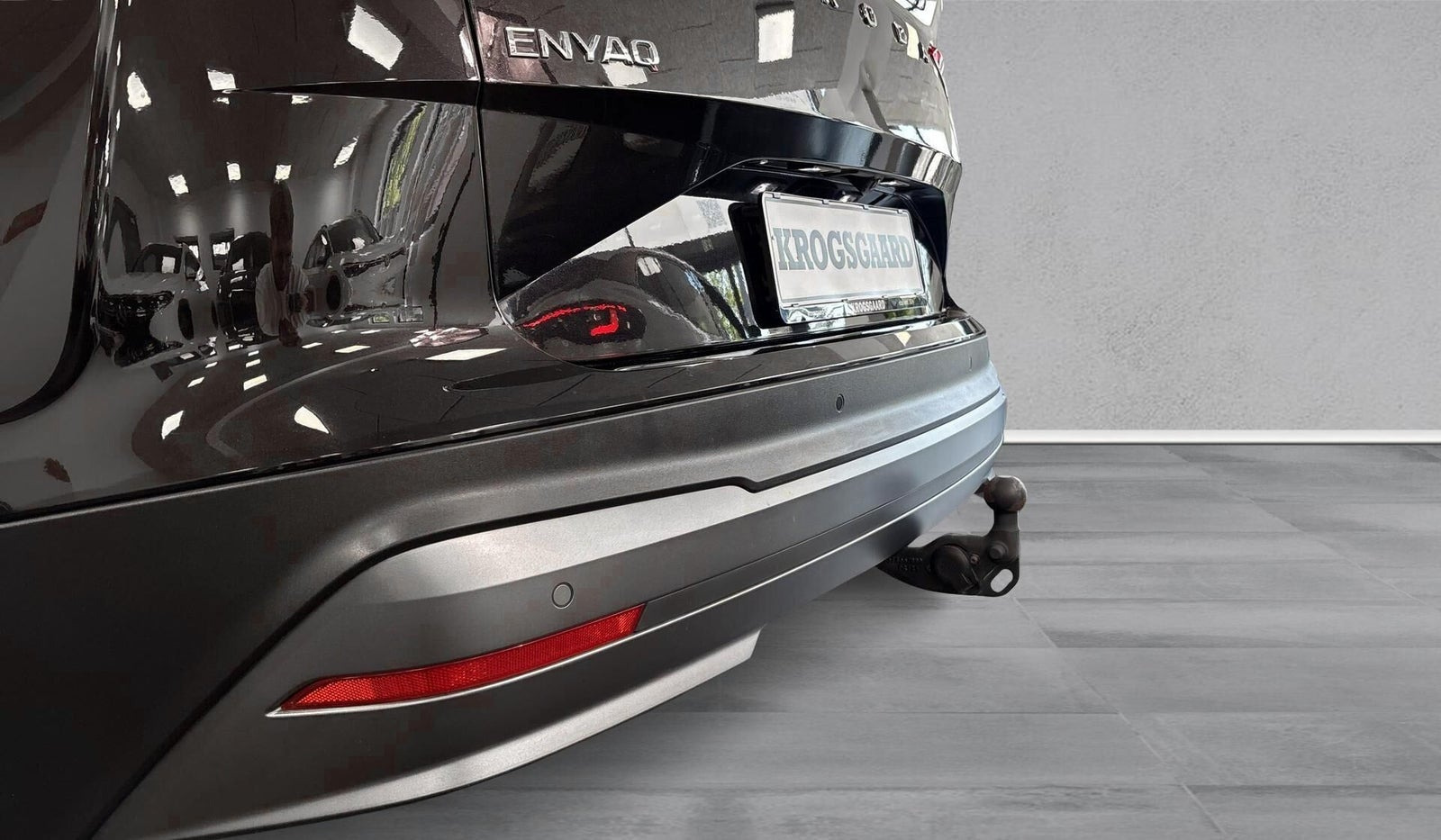 Sort Skoda Enyaq fra 2022