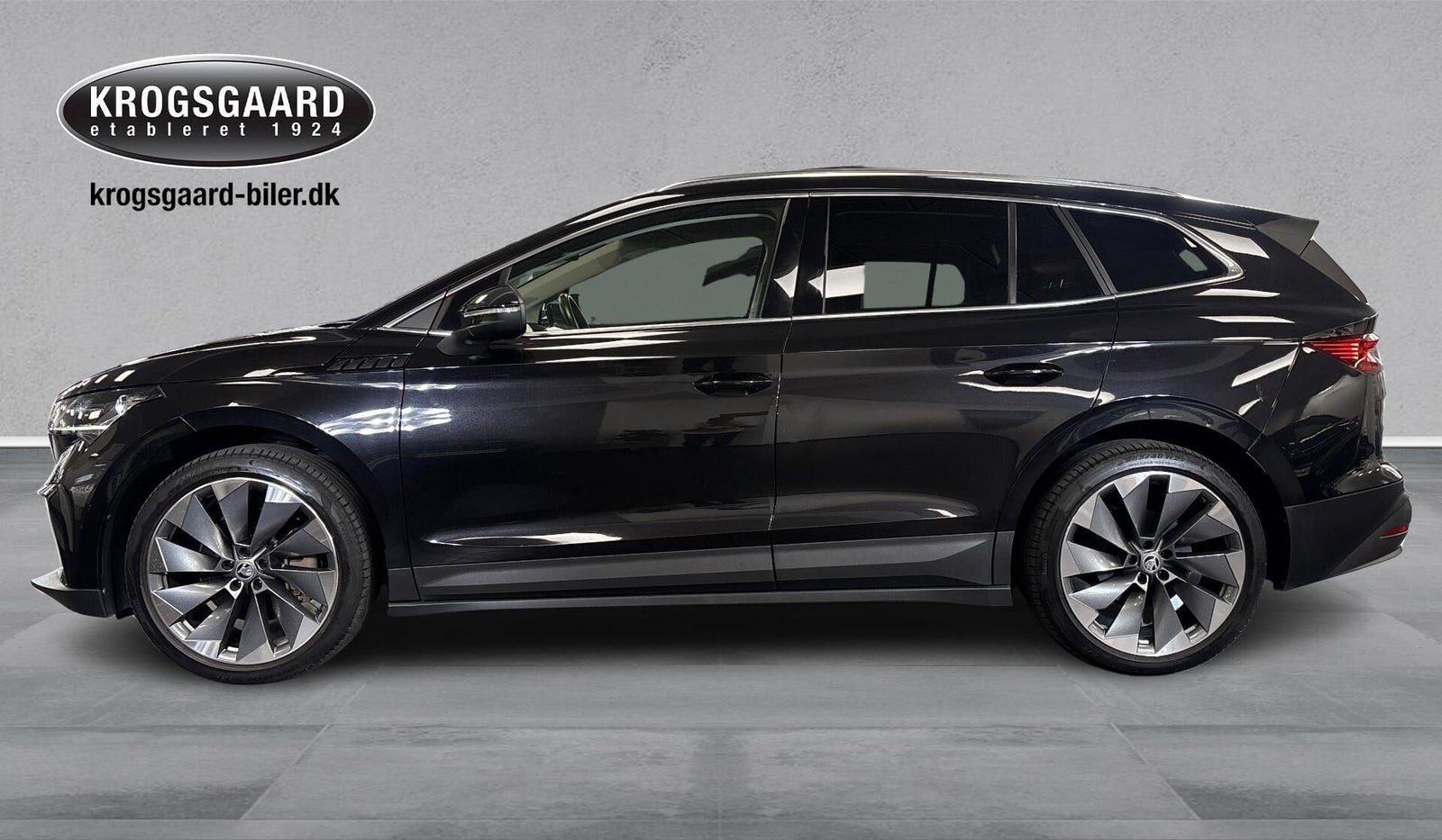 Sort Skoda Enyaq fra 2022