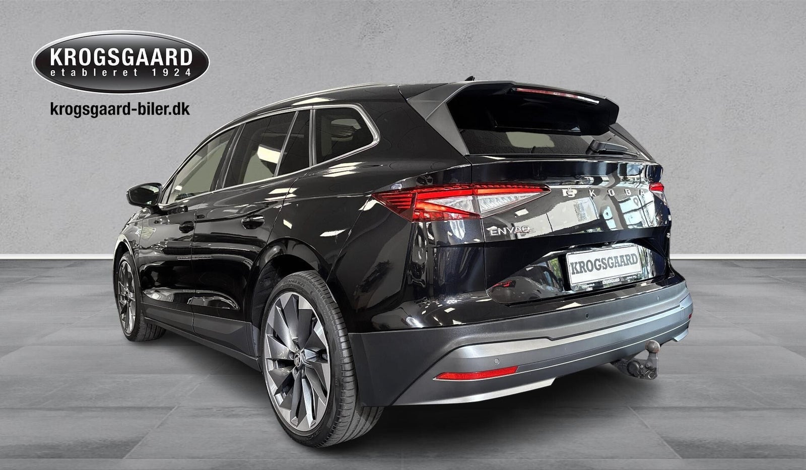 Sort Skoda Enyaq fra 2022