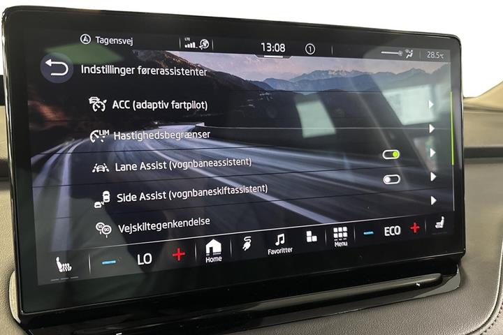 Sort Skoda Enyaq fra 2022