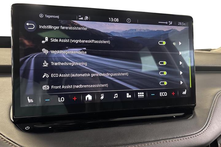 Sort Skoda Enyaq fra 2022