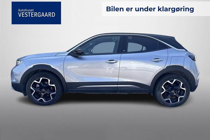 Grå Opel Mokka-e fra 2021