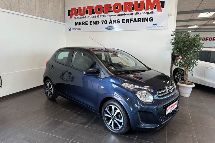 Blå Citroën C1 fra 2017