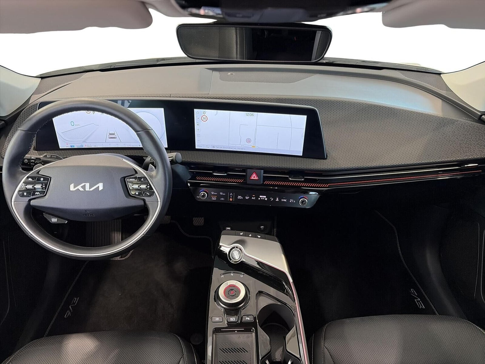 Hvid Kia EV6 fra 2024