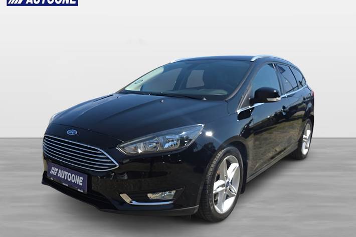 Sort Ford Focus fra 2016