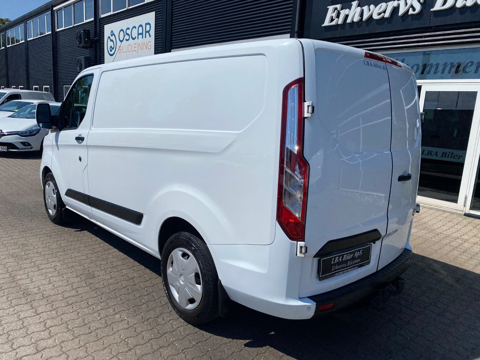 Hvid Ford Transit Custom 300 L1 fra 2019