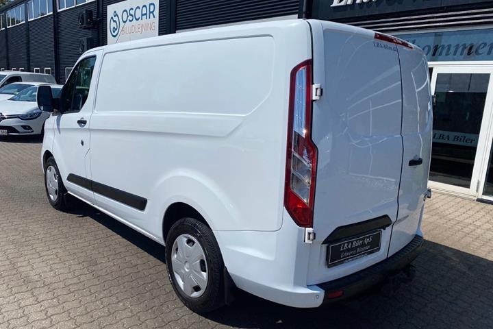 Hvid Ford Transit Custom 300 L1 fra 2019