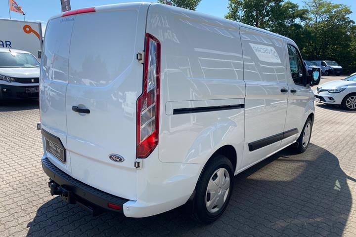 Hvid Ford Transit Custom 300 L1 fra 2019