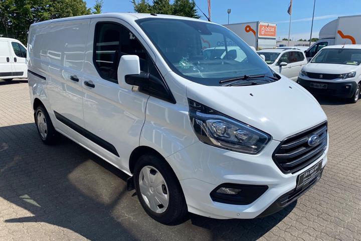 Hvid Ford Transit Custom 300 L1 fra 2019