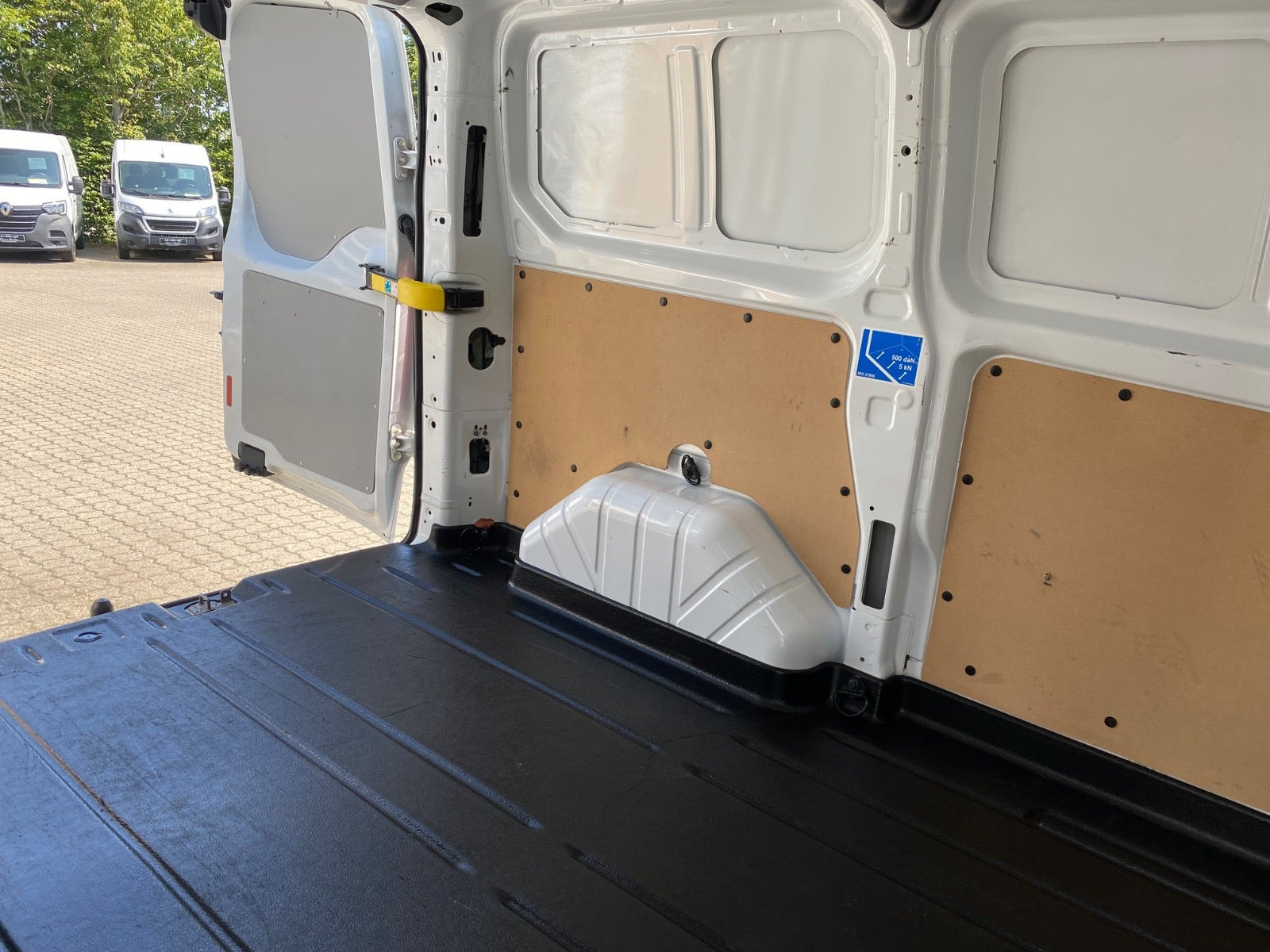 Hvid Ford Transit Custom 300 L1 fra 2019
