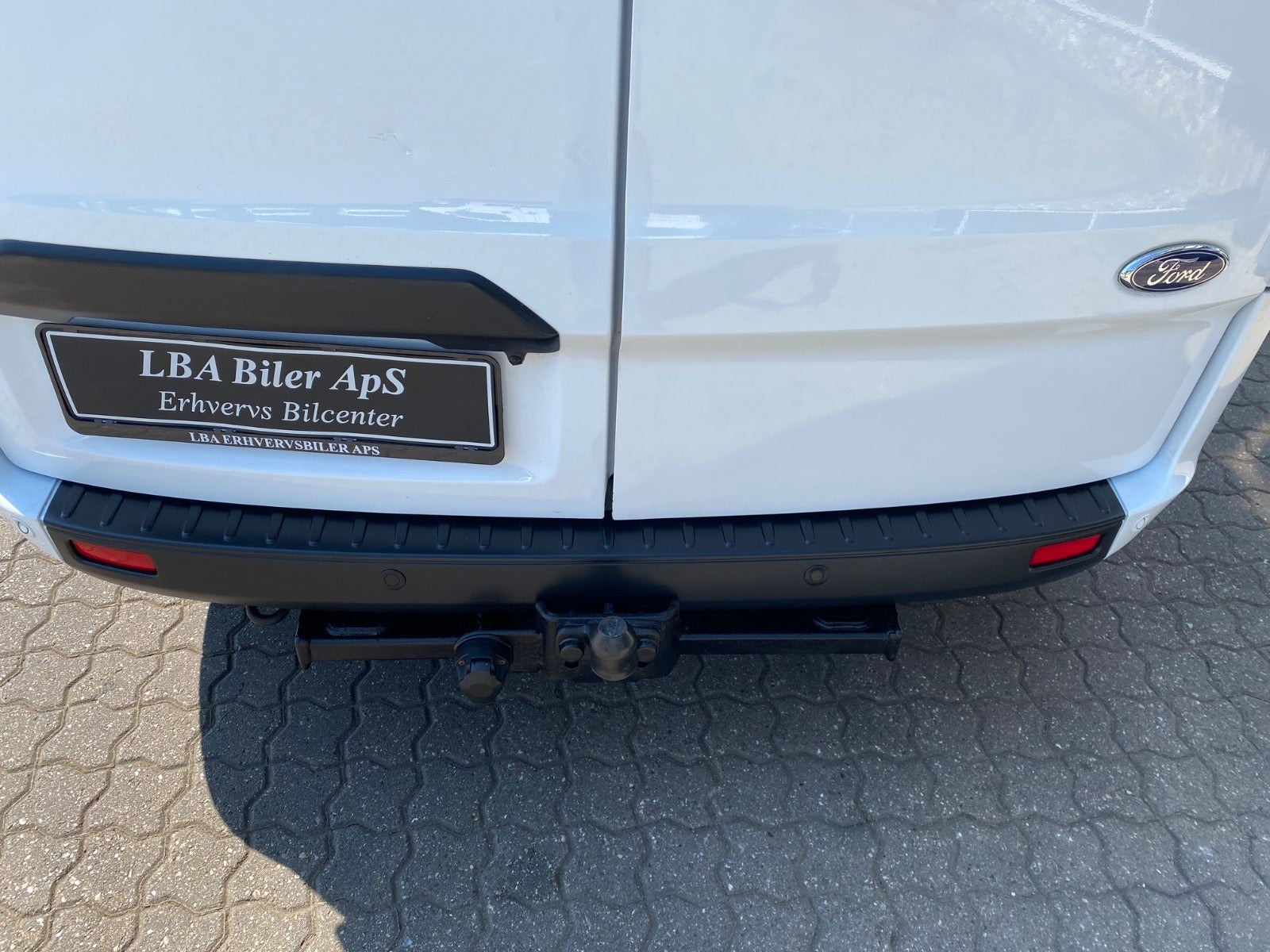 Hvid Ford Transit Custom 300 L1 fra 2019
