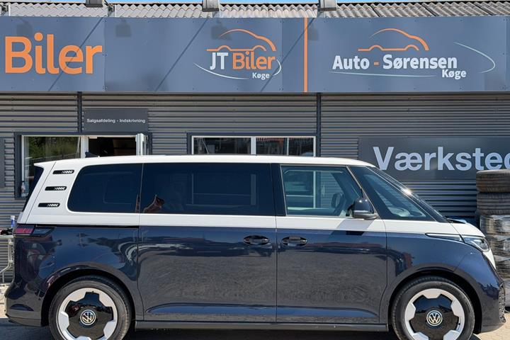 Blå VW ID.Buzz fra 2026