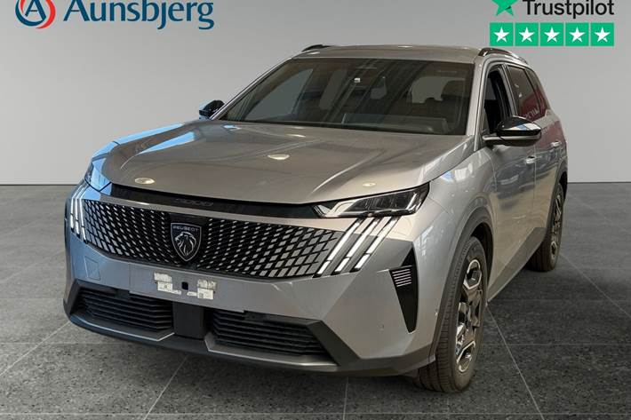 Grå Peugeot e-5008 fra 2025