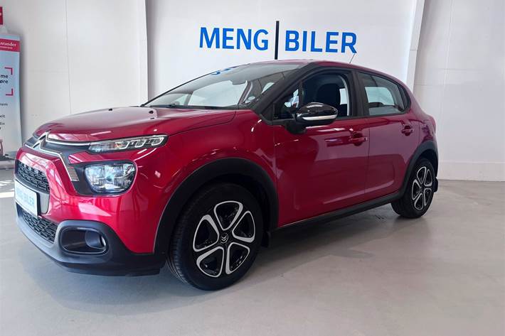 Rød Citroën C3 fra 2021