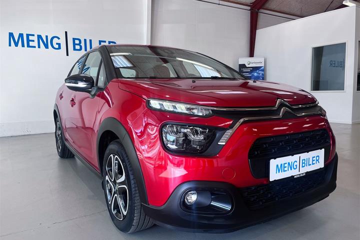 Rød Citroën C3 fra 2021