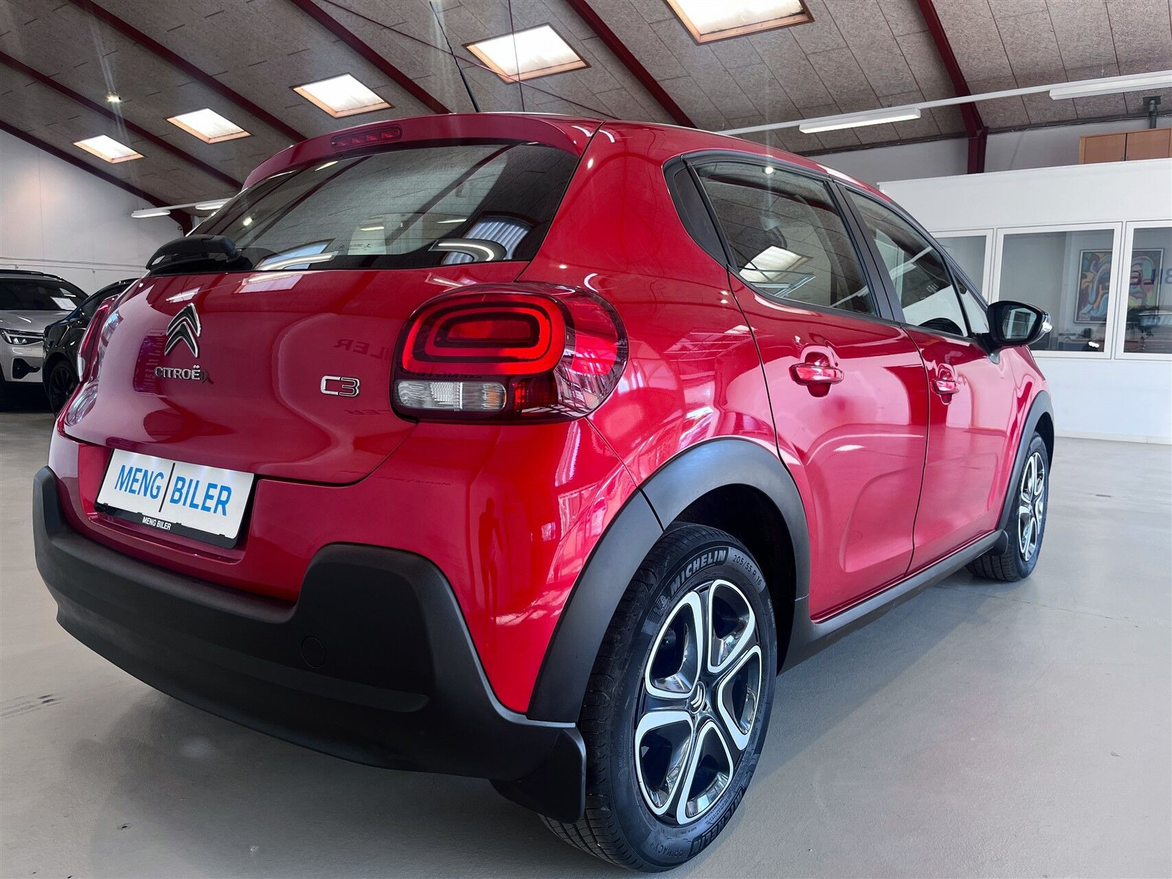 Rød Citroën C3 fra 2021