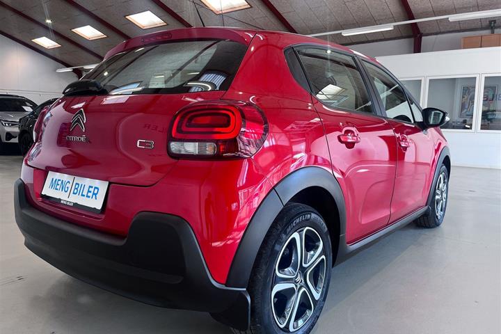 Rød Citroën C3 fra 2021