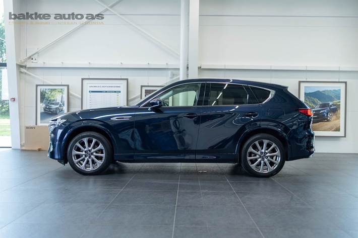 Blå Mazda CX-60 fra 2023