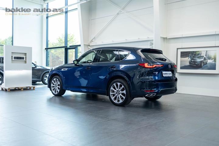 Blå Mazda CX-60 fra 2023