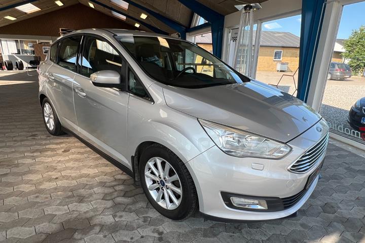Sølv Ford C-MAX fra 2016 set udefra