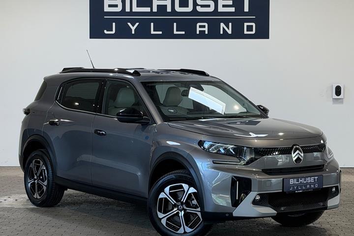 Grå Citroën e-C3 Aircross fra 2025 set udefra