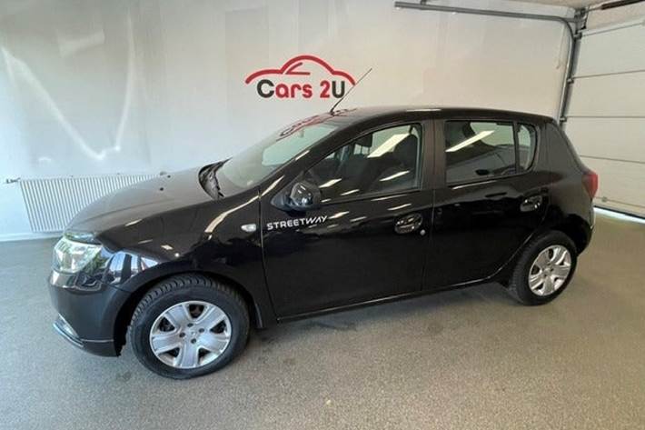 Sort Dacia Sandero fra 2020