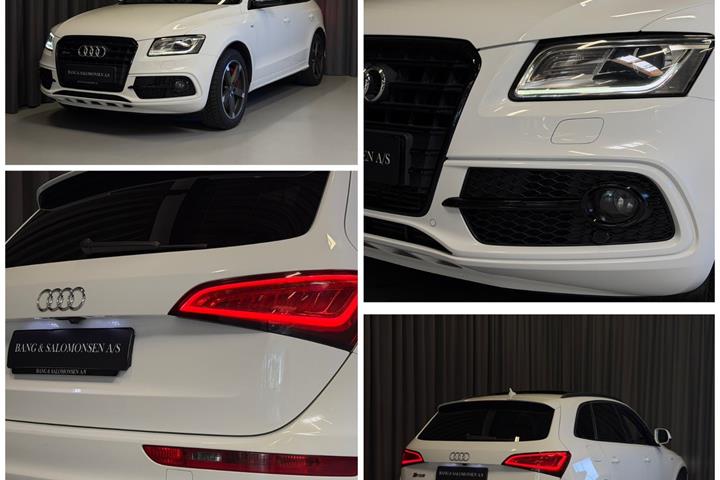 Hvid Audi SQ5 fra 2017