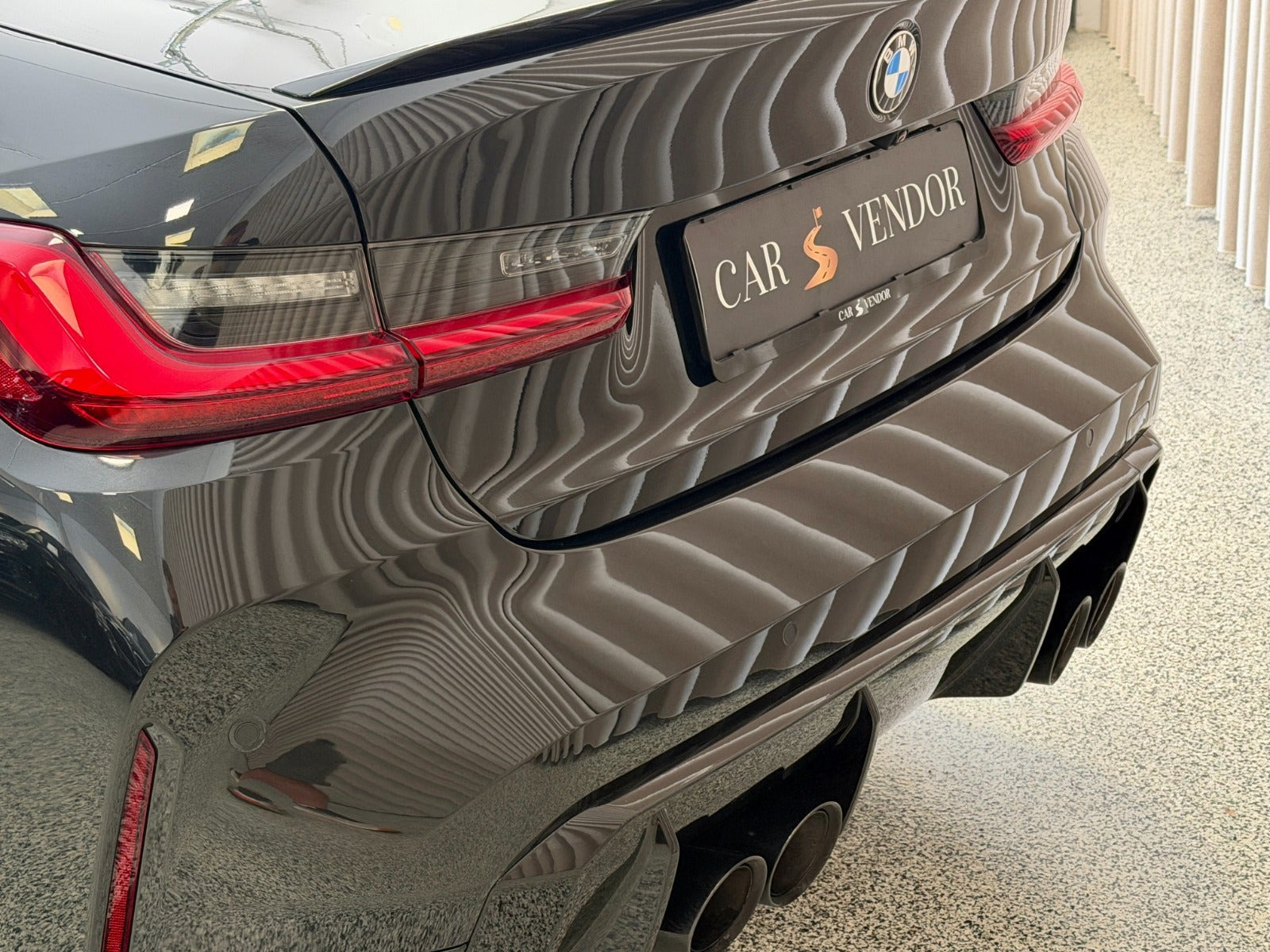 Sort BMW M3 fra 2022