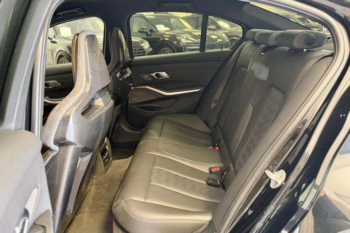 Sort BMW M3 fra 2022