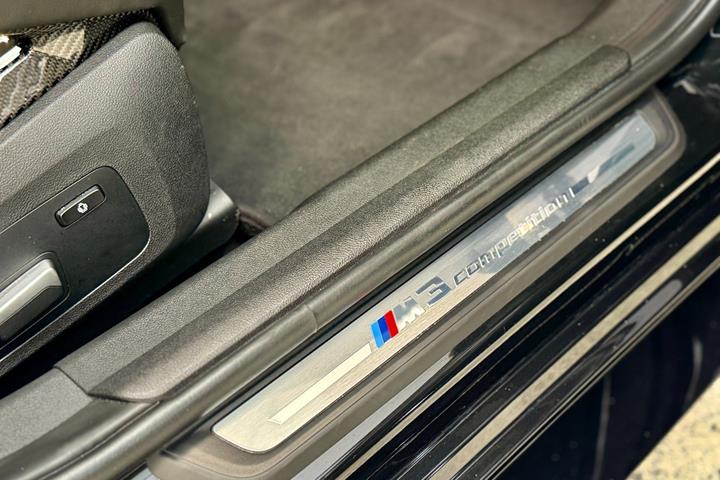 Sort BMW M3 fra 2022