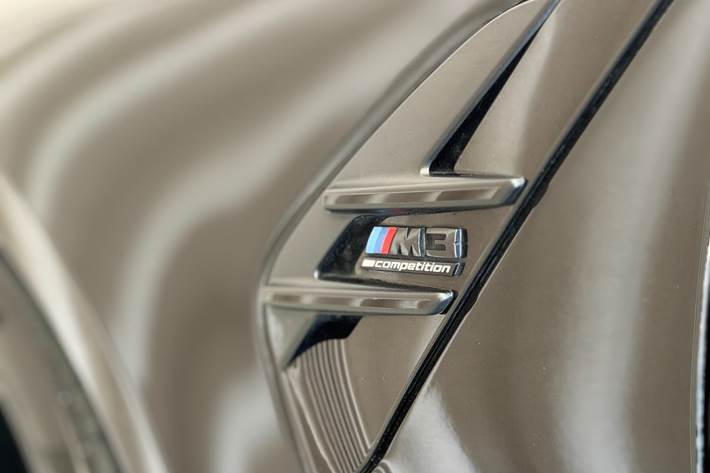 Sort BMW M3 fra 2022